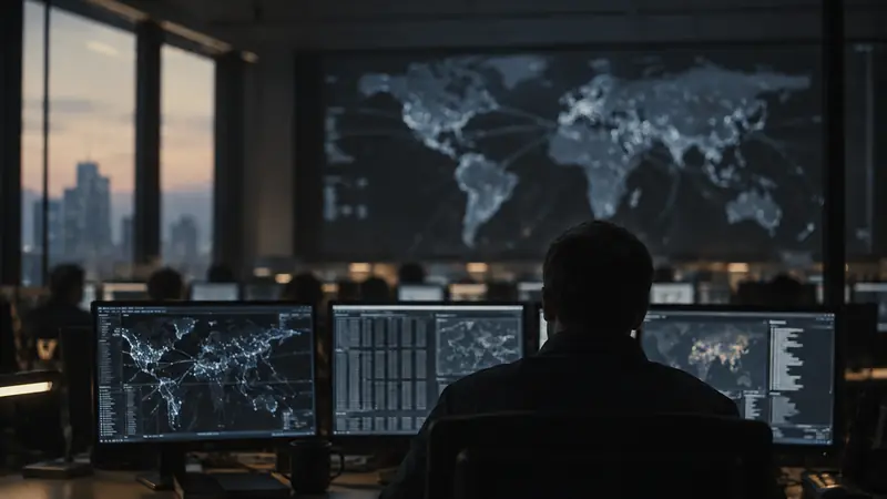 A security operations room